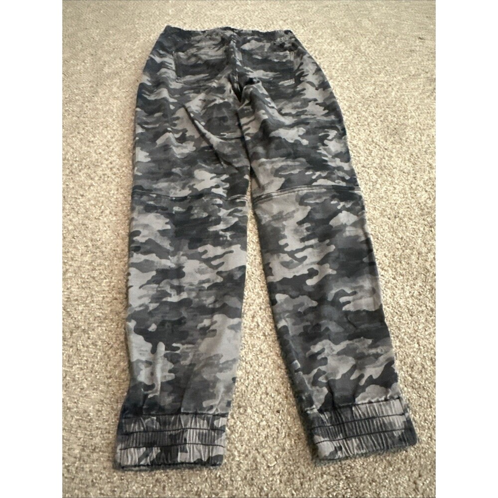 SPANX Stretch Twill Cargo Joggers Grey Camo Large Women’s. Casual Everyday - Picture 7 of 7